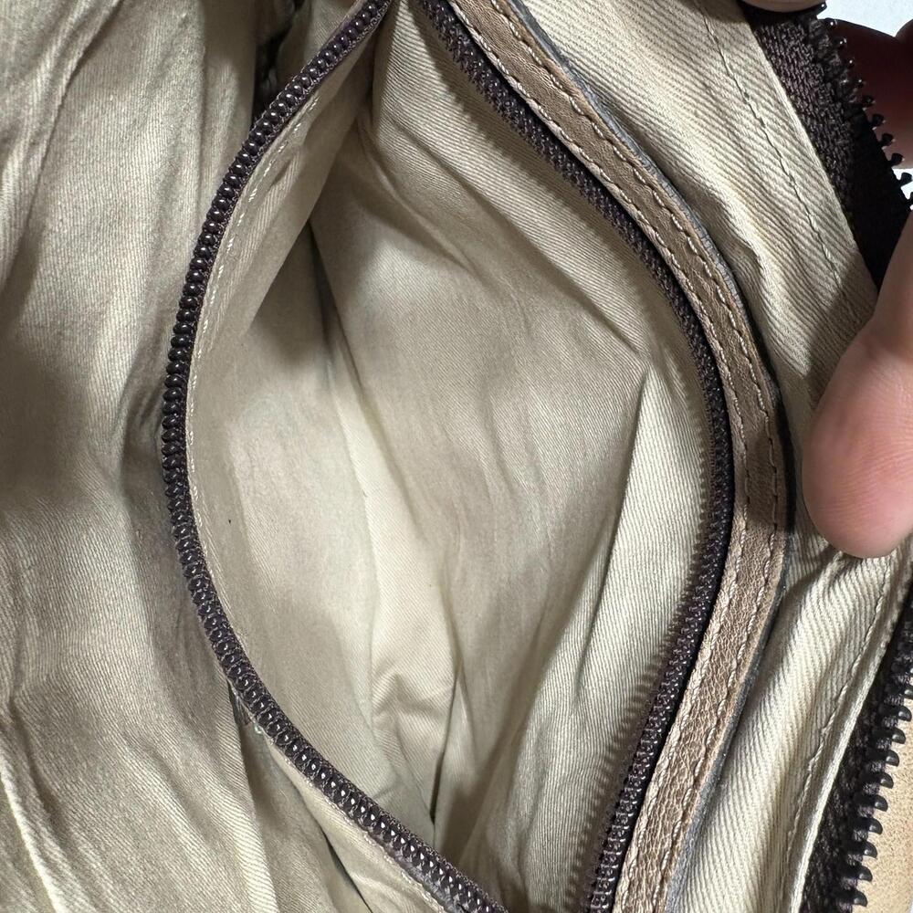 Maxon Collection Purse Tan Leather Crossbody Made in Italy Classic - Picture 11 of 16